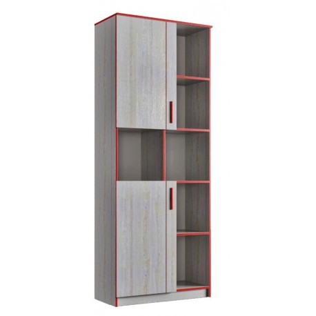 Шкаф книжный 2Д (800) (детская Рио)