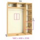 Шкаф-купе Феникс в210-г60 - Серия:Ширина шкафа: Стандарт:160 см / 2-х фасадный