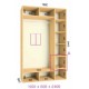 Шкаф-купе Феникс в240-г60 - Серия:Ширина шкафа: Стандарт:150 см / 2-х фасадный