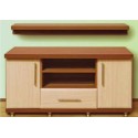 Тумба ТВ + полка 1100 Дебют