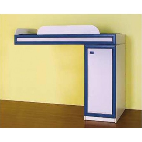 Кровать верхняя + тумба прямая ТВИНС