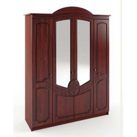 Шкаф 4-х дверный КАРОЛИНА