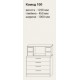 Комод 100 КОМФОРТ